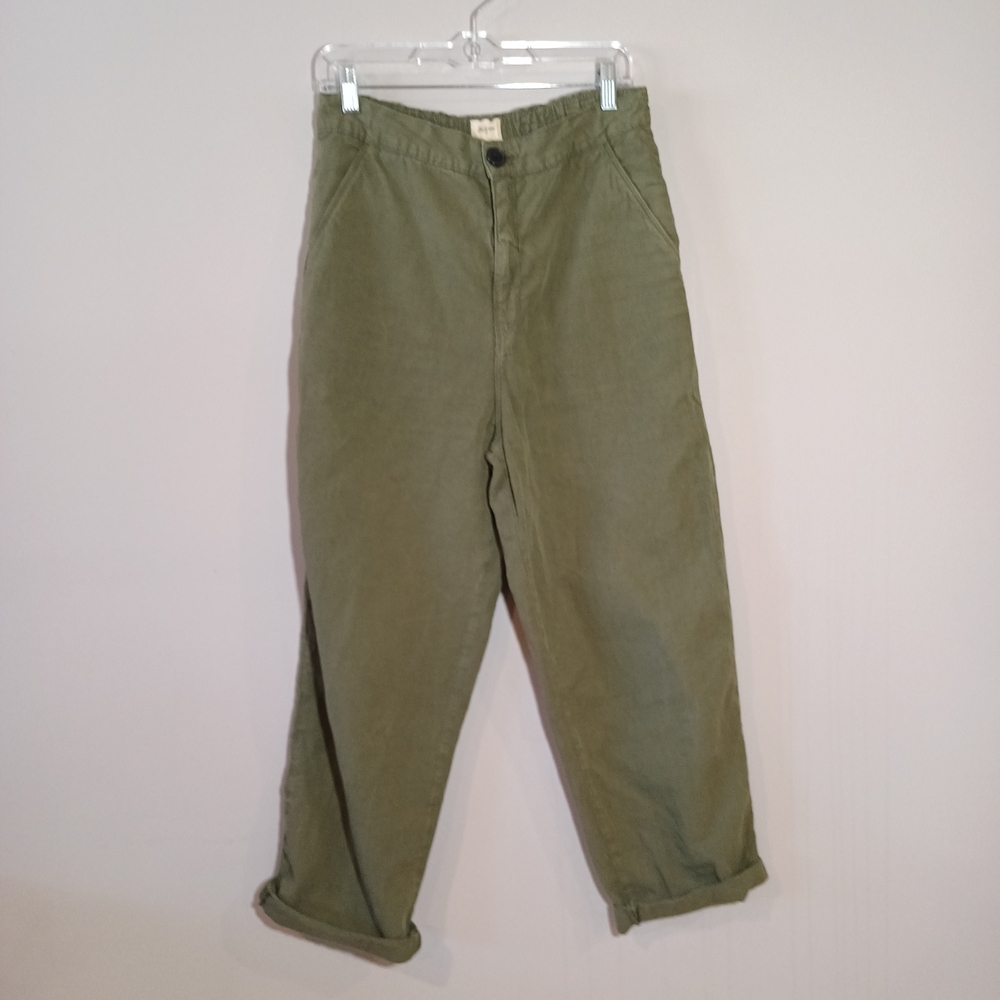 Bellerose Army Pasop Pants Green Size 3/M/8-10 - Picture 2 of 7